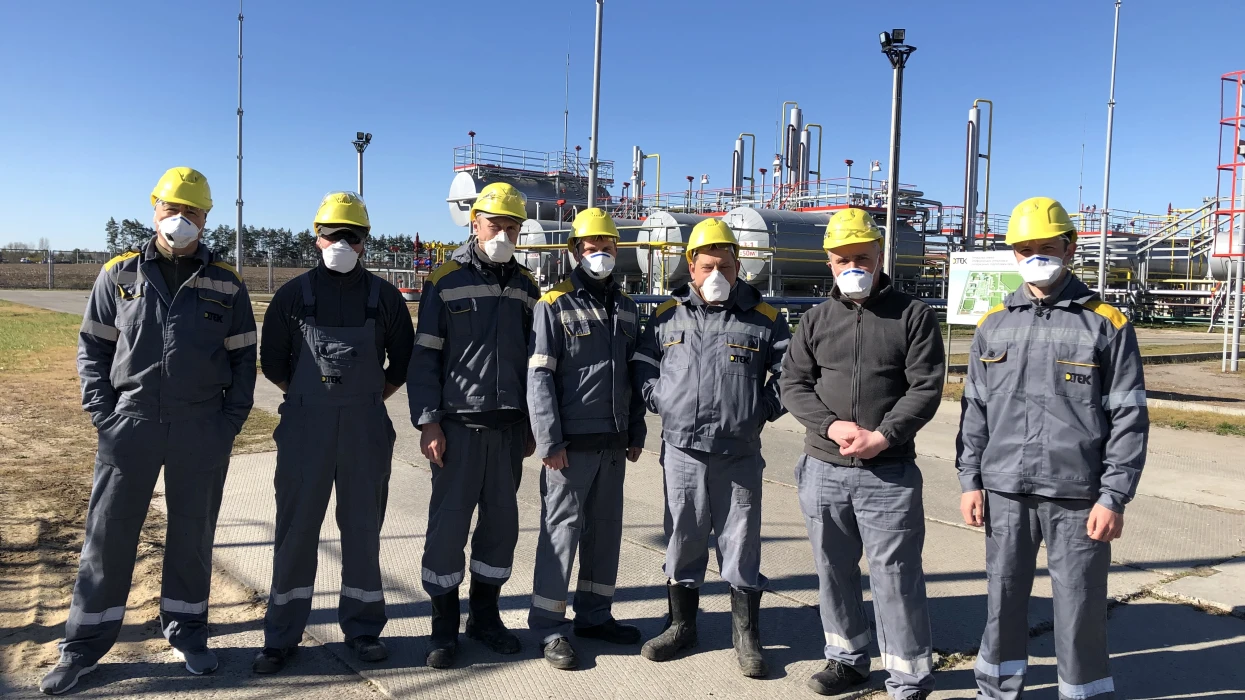 Відповідальний газовидобуток: в ДТЕК Нафтогаз відбулася перша зміна вахти на ізольованих виробничих об'єктах